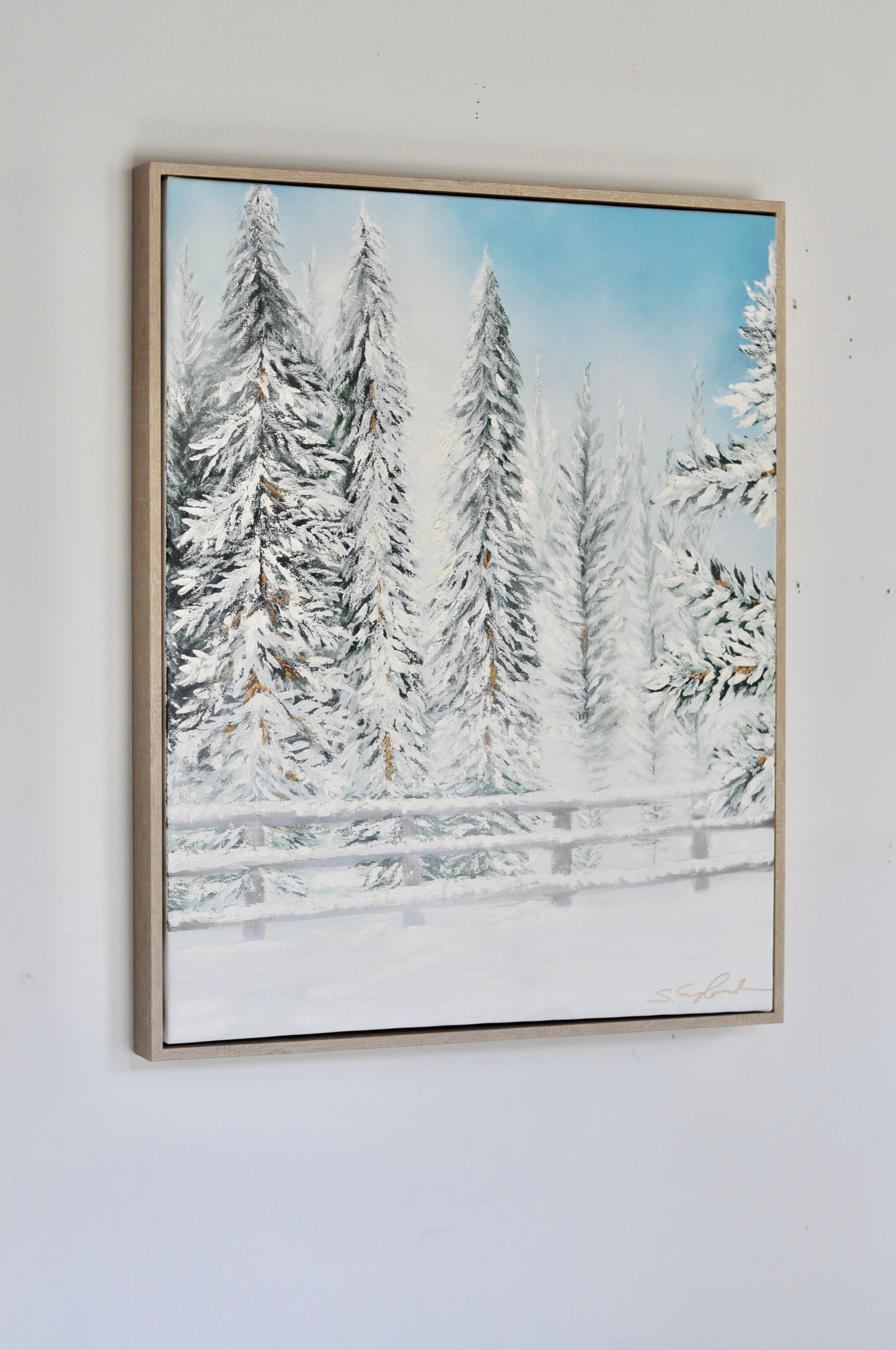 'Winter wonderland' 24x30" original art