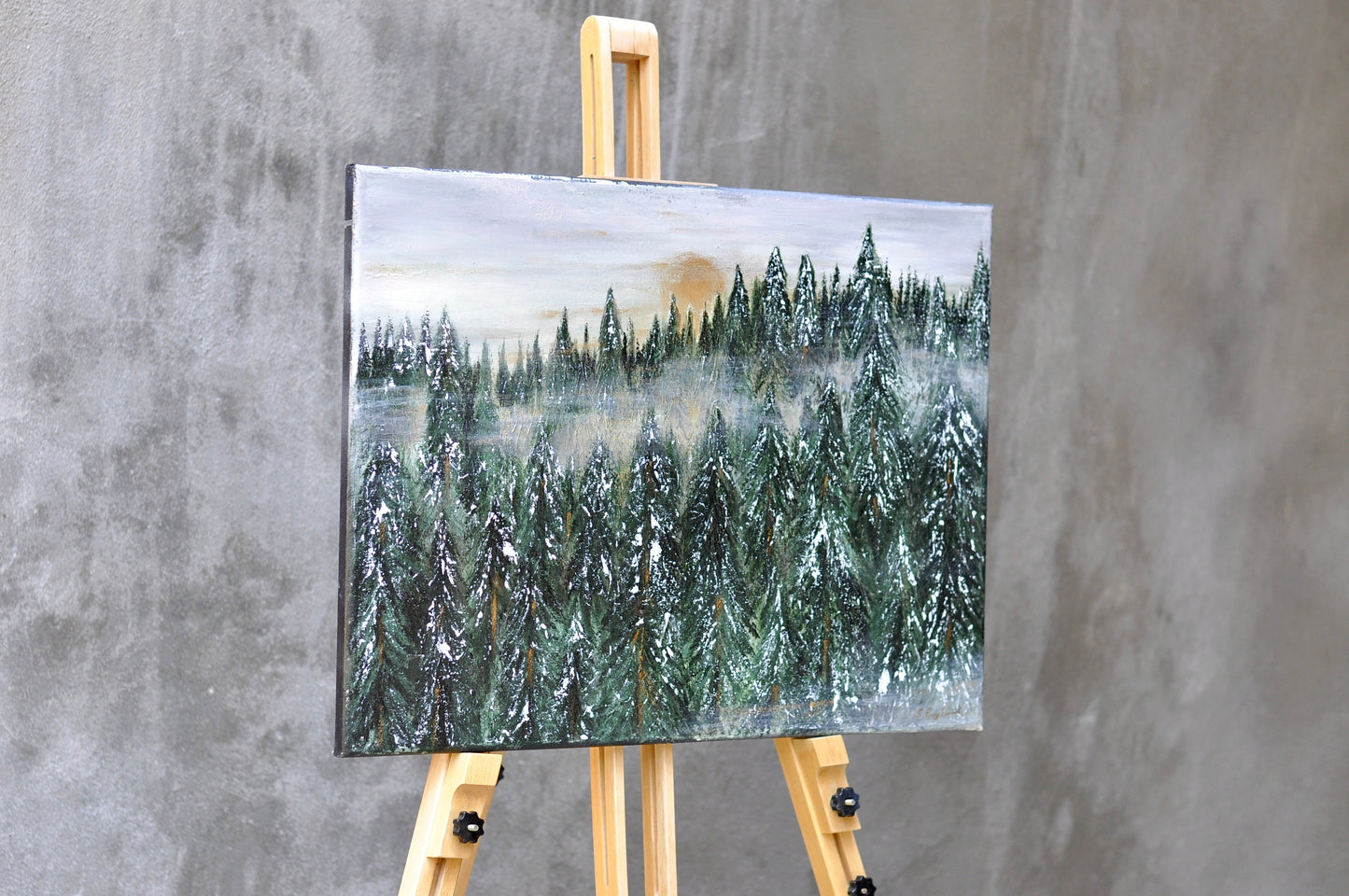 'All my troubles seem so far away' 18x24" original art