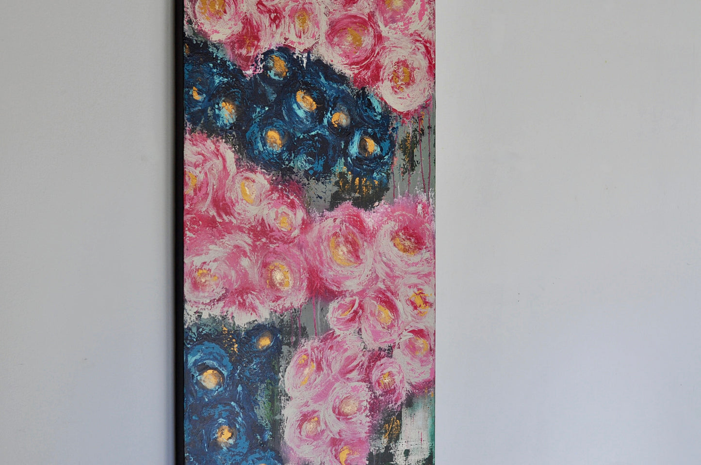 'Garden party' 12x40" original art