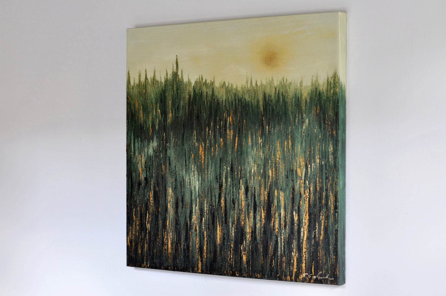 'Never enough' 30x30" original artwork