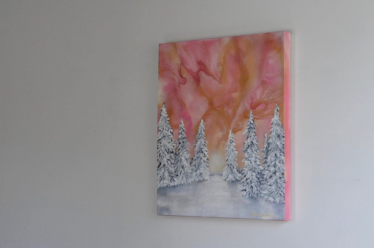 Northern light series 20x24" original artwork