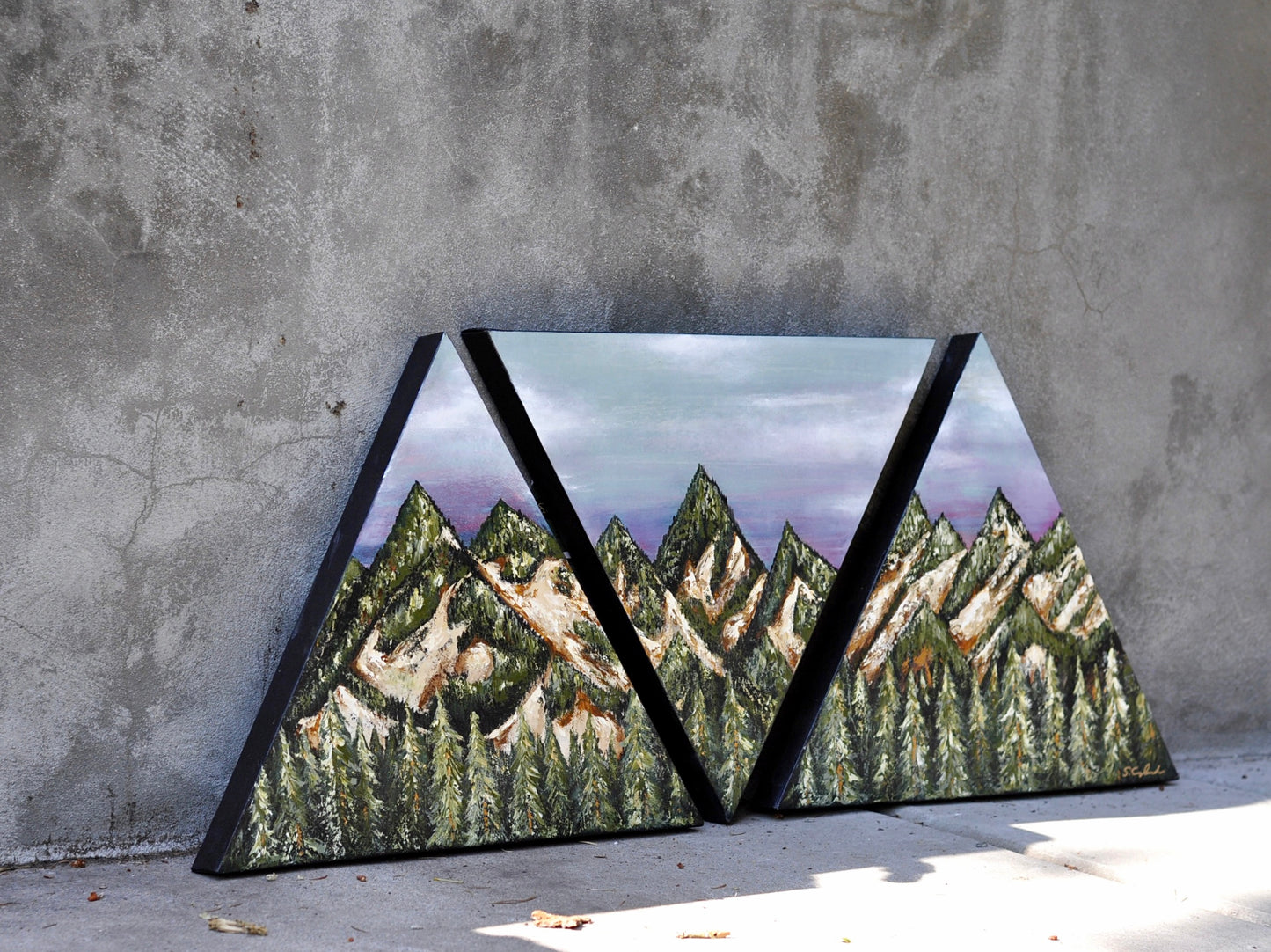 'Search high and low' original art on canvas