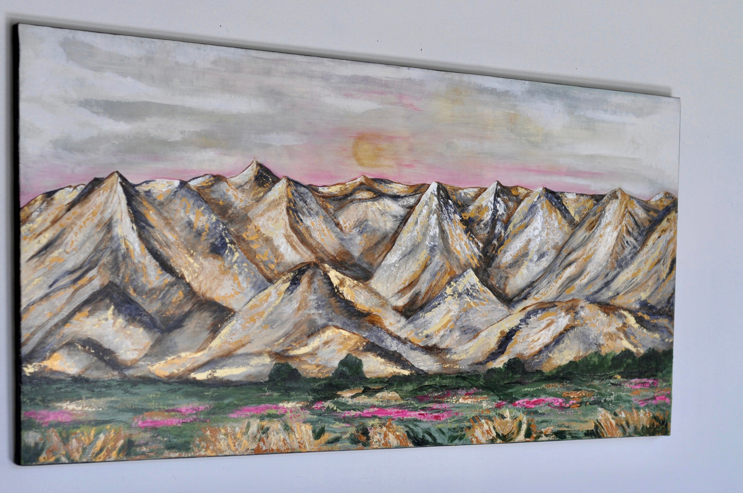 'The Wellsvilles' 24x48" original artwork