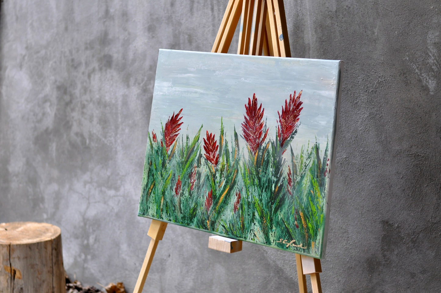 'Finding wild' 18x24" original art