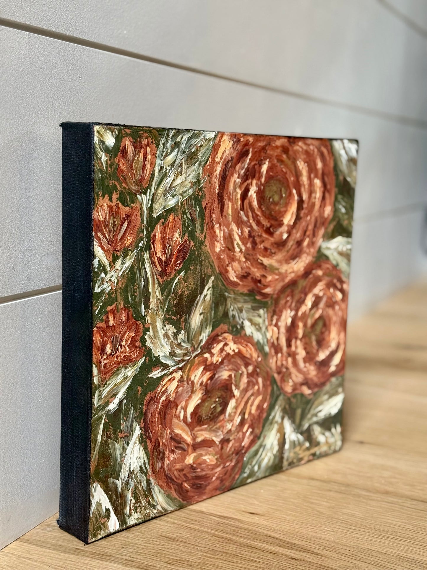 12x12" original art 'Wake me up'