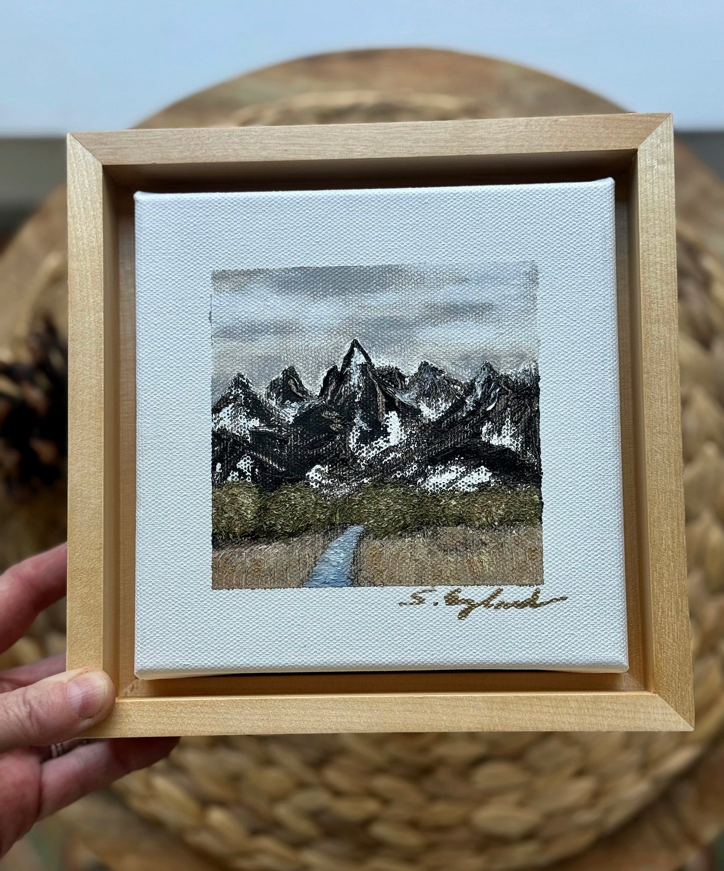 original art 'mountain high'