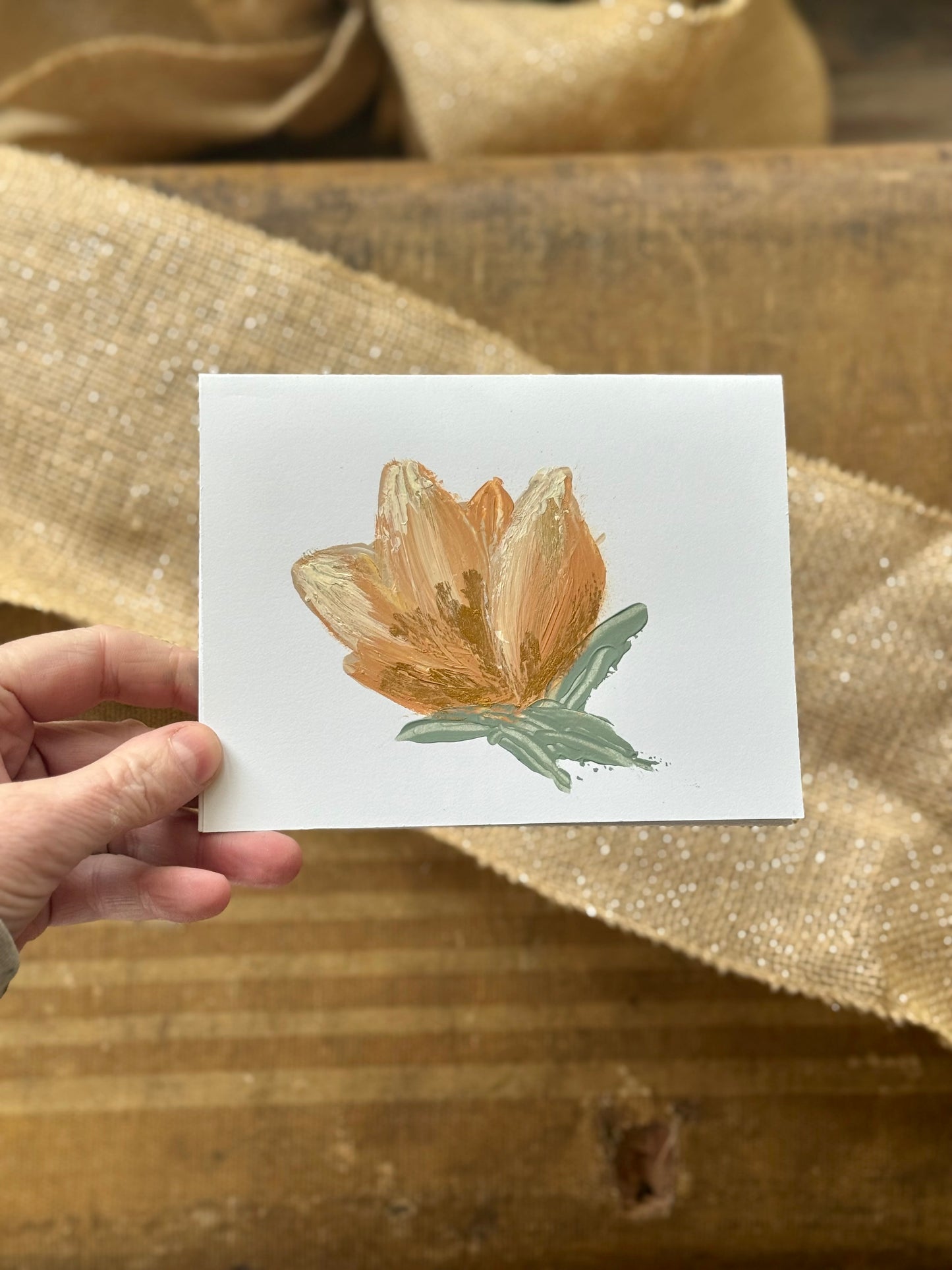 Original art notecards - variety pack flowers