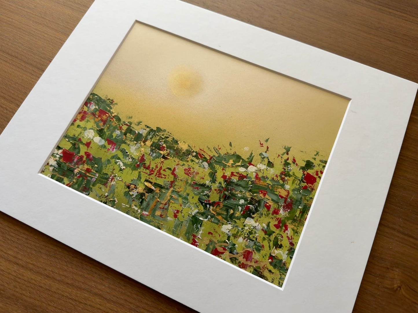 'abstracted wild' 8x10" original artwork