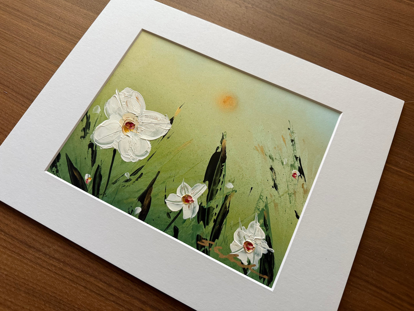 Sego Lilies 8x10" original art