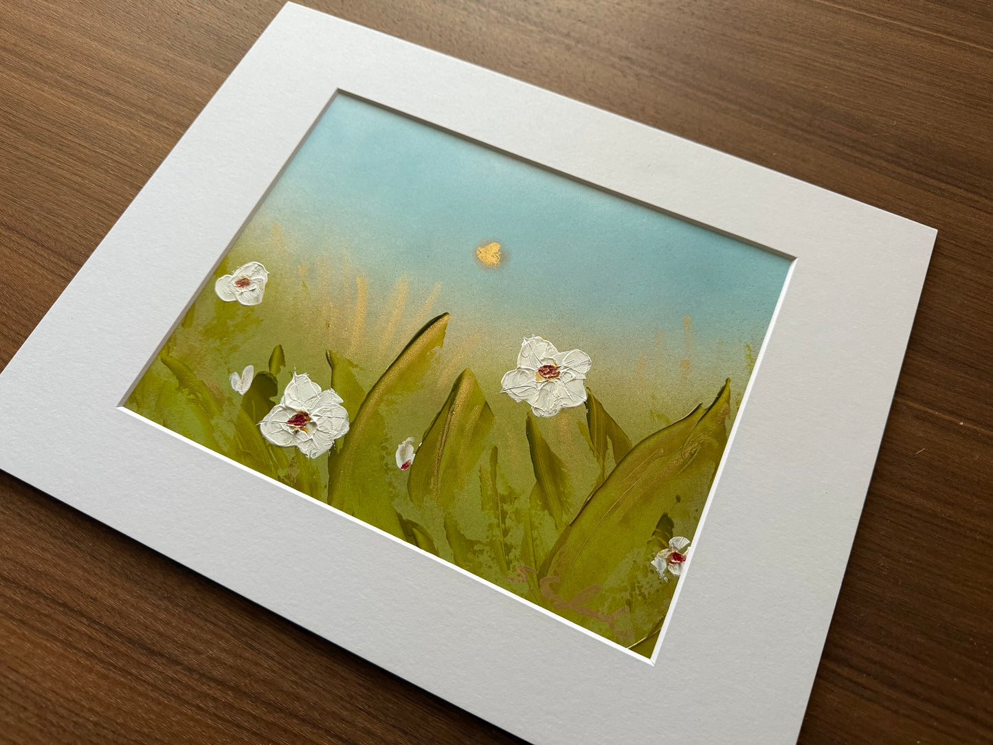 Sego Lily 8x10" original art