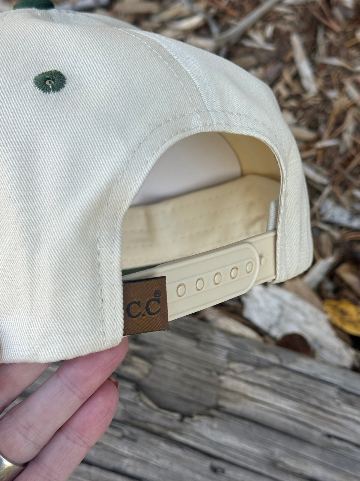 Hand painted yellow suede baseball hat- Grand Tetons Wyoming vibes