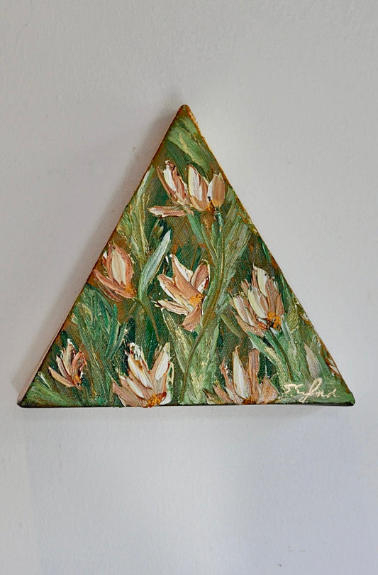 Original art 'peek a boo gardens' 8x8x8