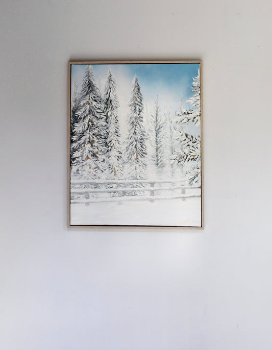 'Winter wonderland' 24x30" original art