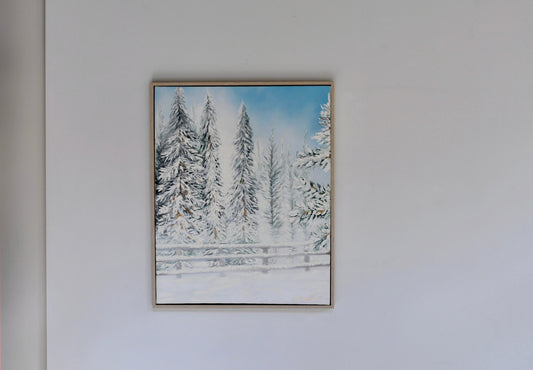 'Winter wonderland' 24x30" original art