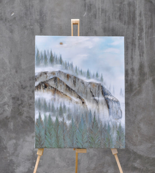 Original art 'Sound of silence' 24x36"