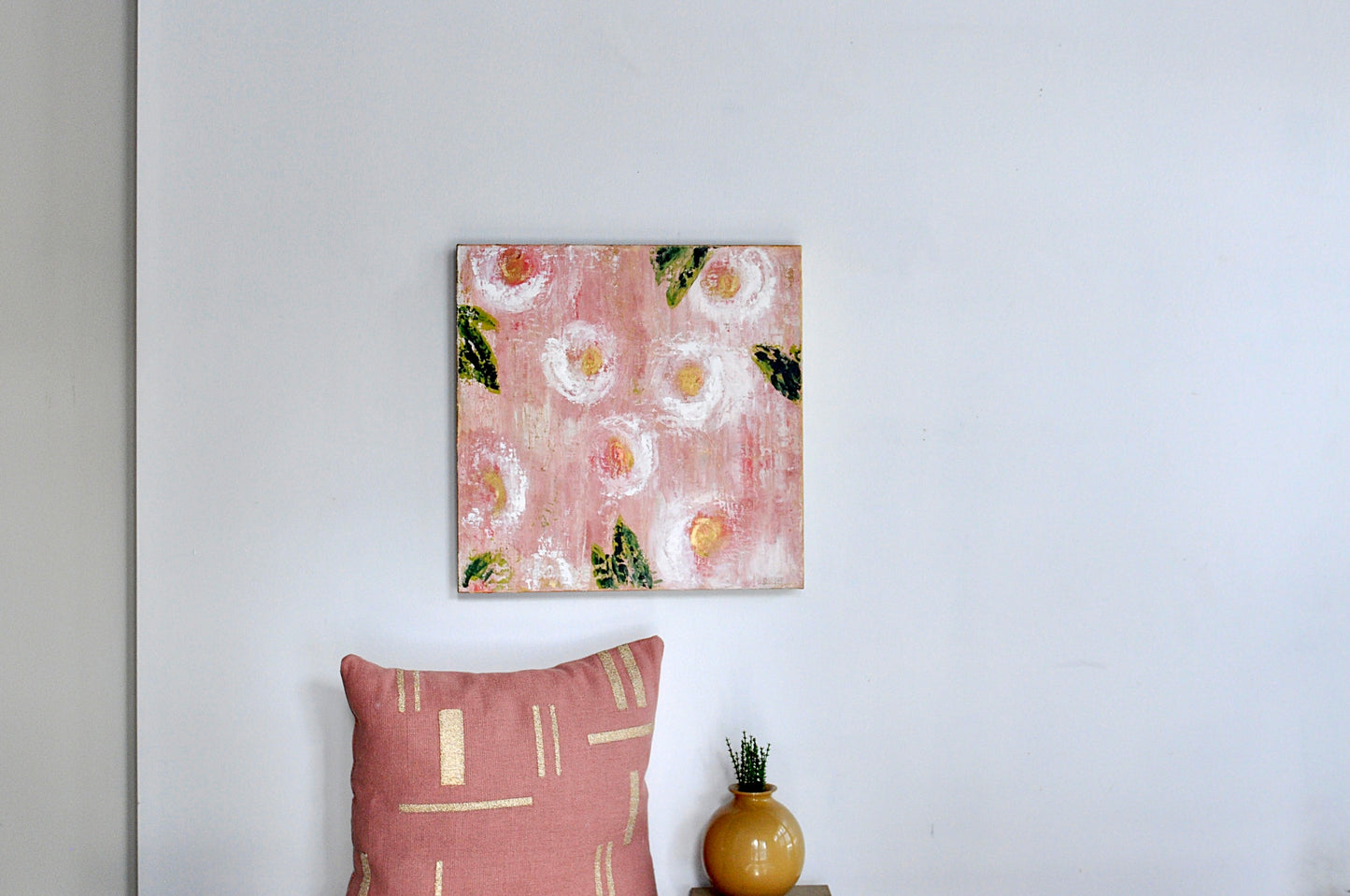 'You make me blush' 20x20" original art