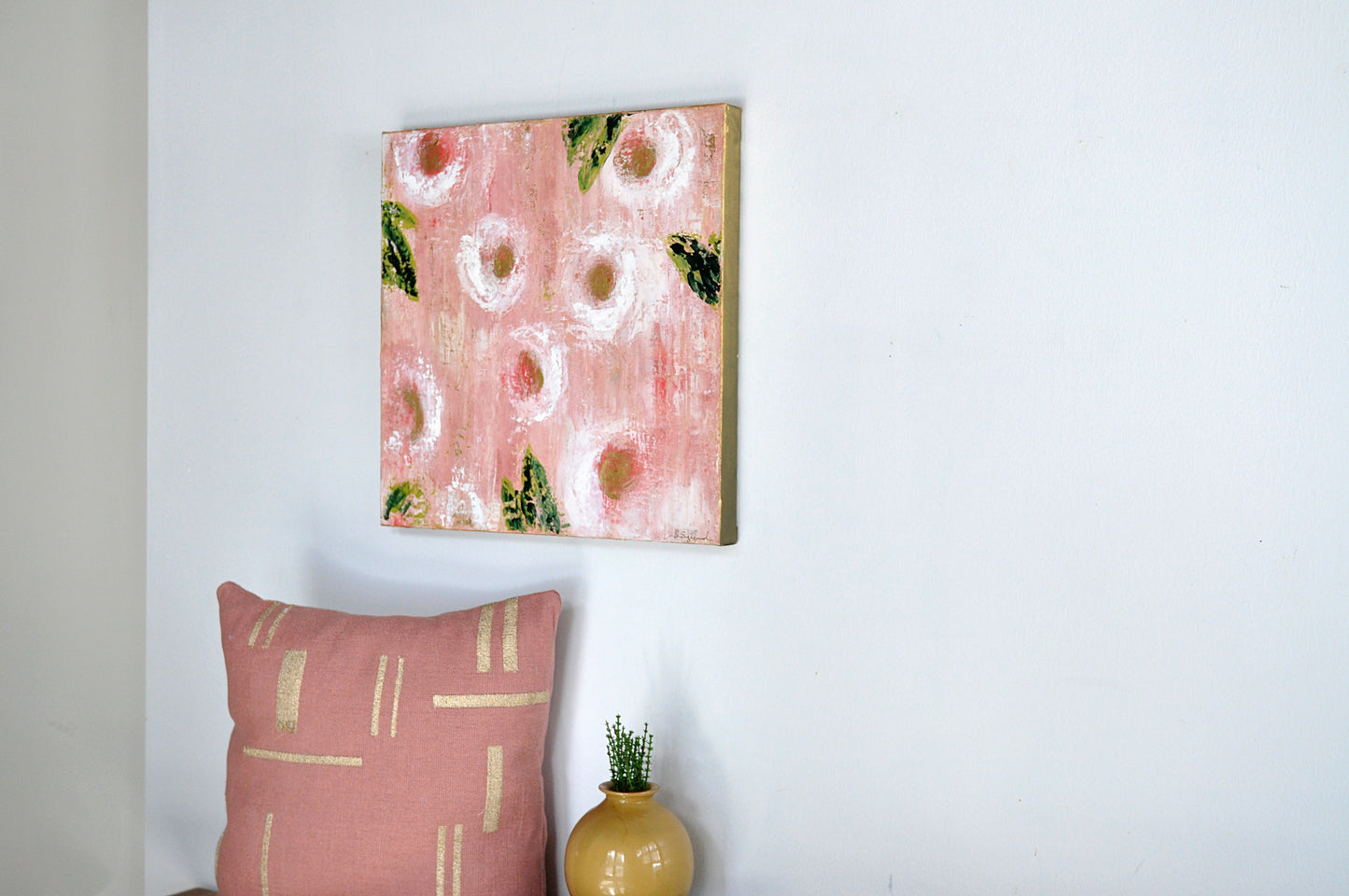 'You make me blush' 20x20" original art