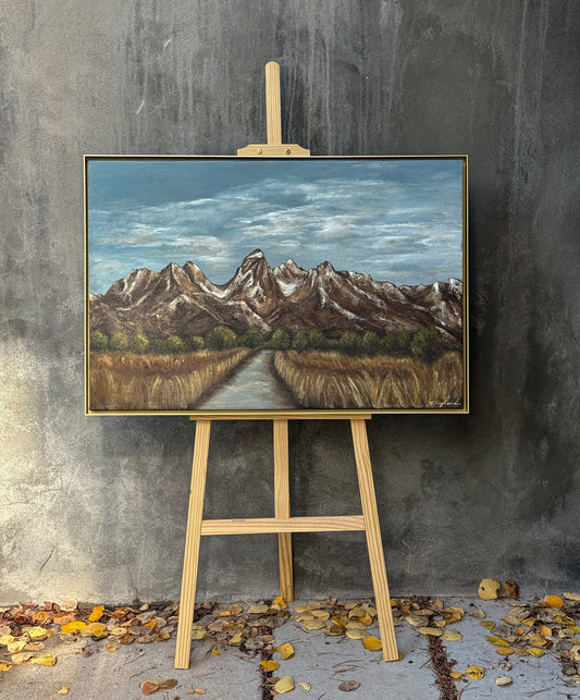 Original art 'You are pretty good company'  24x36"