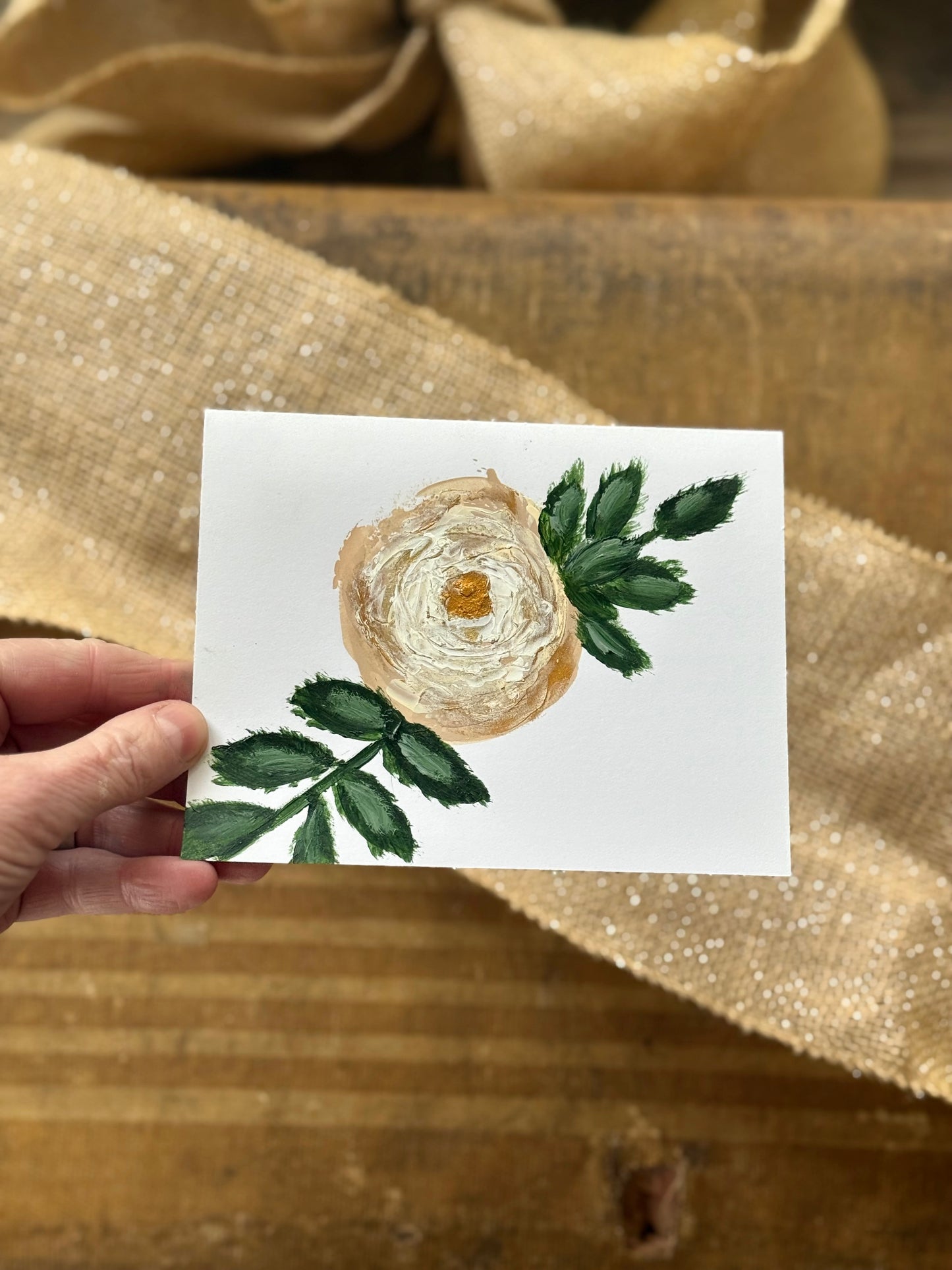 Original art notecards - variety pack flowers