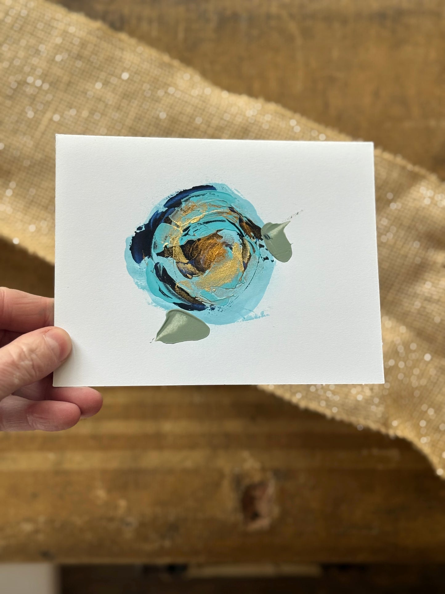 Original art notecards - variety pack flowers